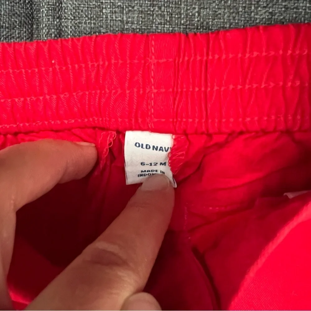 Old Navy Bright Red Kids Casual Pants